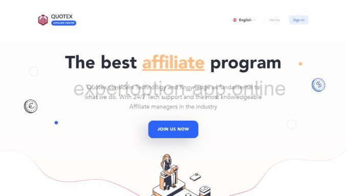 Quotex: affiliate program 1